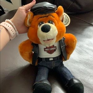 Vintage Harley Davidson Motor Cycles Teddy Bear